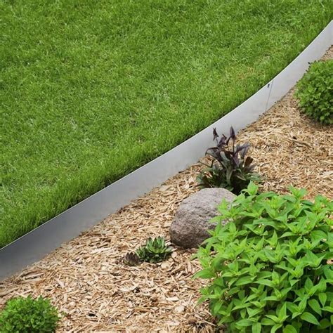 steel landscape edging lowes|stainless steel edging for landscaping.